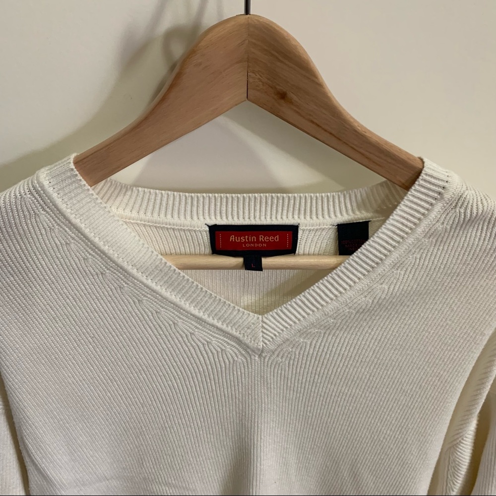 Austin Reed London Sweater, Off White